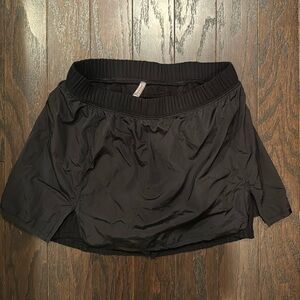 Free People Movement black skort